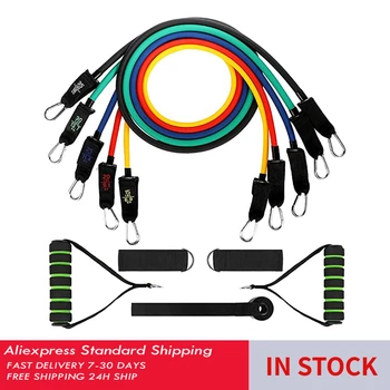 FREE SHIPPING 10Pcs Resistance Bands Set Expander Rubber Band Elastic Band Home Tools bandas elasticas elastico para ginastica 4
FREE SHIPPING 10Pcs Resistance Bands Set Expander Rubber Band Elastic Band Home Tools bandas elasticas elastico para ginastica 4