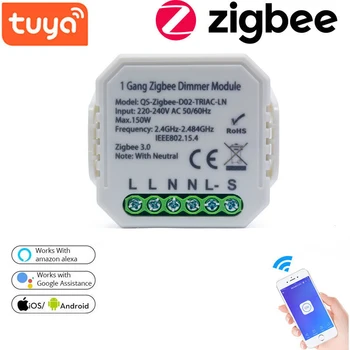 Tuya ZigBee 3.0 Smart Light Switch Module Smart Life Tuya Wireless Remote Control Work With Alexa Google Home For Voice Control
Tuya ZigBee 3.0 Smart Light Switch Module Smart Life Tuya Wireless Remote Control Work With Alexa Google Home For Voice Control