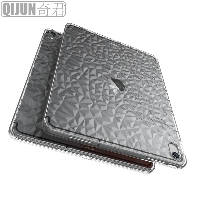 Tablet case for Apple ipad pro 9.7' 10.5' 11" 12.9" 2017 2018 3D Crystal Silicone soft shell TPU cover Transparent protection
Tablet case for Apple ipad pro 9.7' 10.5' 11" 12.9" 2017 2018 3D Crystal Silicone soft shell TPU cover Transparent protection