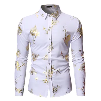 2019 New style shirt Fashion Men's Long Sleeve Painting Large Size Camisa Social Masculina Manga Longa Prom Party Shirt 7.24
2019 New style shirt Fashion Men's Long Sleeve Painting Large Size Camisa Social Masculina Manga Longa Prom Party Shirt 7.24