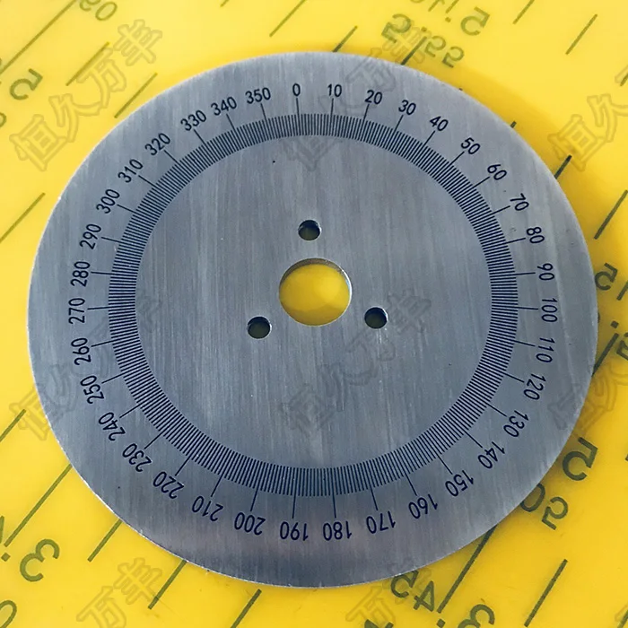 Outer Diameter: 80 mm Dial Small Dial Angle Dial Stainless Steel Disc 360 Degree Round 80 # 10 # 2
Outer Diameter: 80 mm Dial Small Dial Angle Dial Stainless Steel Disc 360 Degree Round 80 # 10 # 2