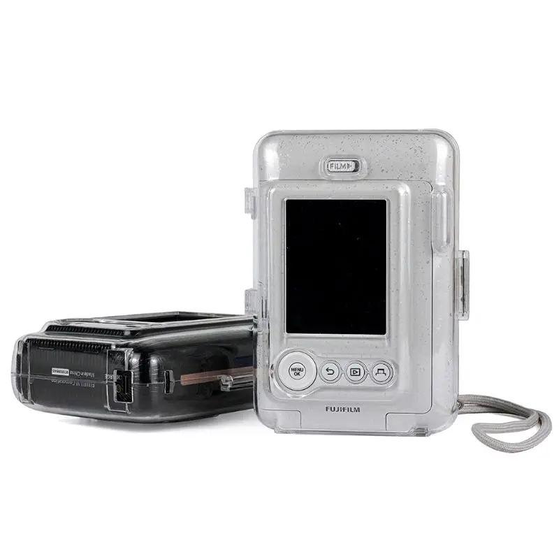 Transparent Crystal PVC Protective Case Protector Shell Cover Camera Bag for Fujifilm Mini Liplay Cameras Accessories Kit
Transparent Crystal PVC Protective Case Protector Shell Cover Camera Bag for Fujifilm Mini Liplay Cameras Accessories Kit