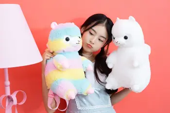 2020 Hot Sale Fashion Trend Personality Rainbow Alpaca Plush Toy Double Shoulder Plush Backpack Casual Comfortable Super Cute
2020 Hot Sale Fashion Trend Personality Rainbow Alpaca Plush Toy Double Shoulder Plush Backpack Casual Comfortable Super Cute