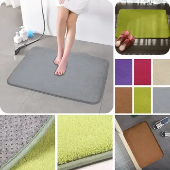 10 Sizes Non-Slip Water Absorption Rug Solid Bathroom Mat Shaggy Bath Mat Set Kitchen Door Floor Mat Carpet For Toilet
10 Sizes Non-Slip Water Absorption Rug Solid Bathroom Mat Shaggy Bath Mat Set Kitchen Door Floor Mat Carpet For Toilet