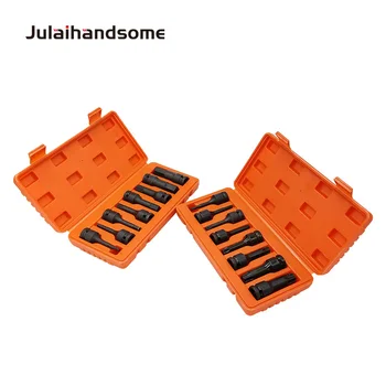 8PCS 1/2 Inch Impact Drive Hex Socket Set H5-H19/Torx Socket Wrench T30-T80 Hand Tool Set
8PCS 1/2 Inch Impact Drive Hex Socket Set H5-H19/Torx Socket Wrench T30-T80 Hand Tool Set