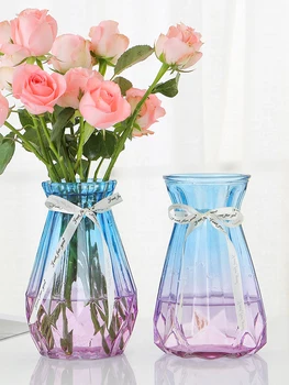 Transparent Glass Vase Nordic Living Room Flower Arrangement Dried Flower Decoration Modern Fresh Decorative Flower Pot
Transparent Glass Vase Nordic Living Room Flower Arrangement Dried Flower Decoration Modern Fresh Decorative Flower Pot