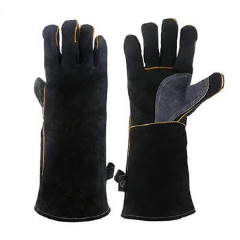 Welding Gloves Thick Cowhide Leather Non-slip Fire Resistant High Temperature Resistance Pet Training Gloves For Oven Grill Bbq
Welding Gloves Thick Cowhide Leather Non-slip Fire Resistant High Temperature Resistance Pet Training Gloves For Oven Grill Bbq