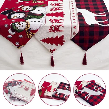 Linen Christmas Elk Snowman Table Runner Merry Christmas Decor For Home 2020 Xmas Ornaments New Year's Decor 2021
Linen Christmas Elk Snowman Table Runner Merry Christmas Decor For Home 2020 Xmas Ornaments New Year's Decor 2021