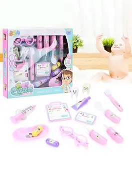 14PCS Play House Doctor Educational Toy Children's Medical Kit Set Role Playing Simulation Medicine Box Toy Birthday Gift
14PCS Play House Doctor Educational Toy Children's Medical Kit Set Role Playing Simulation Medicine Box Toy Birthday Gift