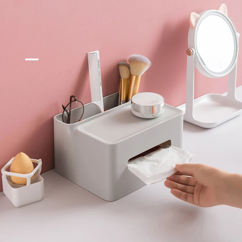 Multi-grid Desktop Tissue Box Kitchen Napkin Boxes Holder Bathroom Toilet Paper Towel Boxes Cosmetic Remote Control Storage Box
Multi-grid Desktop Tissue Box Kitchen Napkin Boxes Holder Bathroom Toilet Paper Towel Boxes Cosmetic Remote Control Storage Box