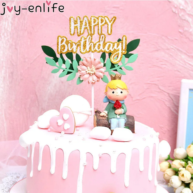 Flower Green Leaf Happy Birthday Cake Topper Cake Decoration Birthday Baking Decoration Baby Shower Wedding Decoration 
Flower Green Leaf Happy Birthday Cake Topper Cake Decoration Birthday Baking Decoration Baby Shower Wedding Decoration