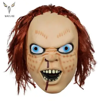 Molizu Halloween Chagi Ghost King Mask Halloween De Latex Cosplay Scary Masks Masquerade Masque Korku Maskesi Party 
Molizu Halloween Chagi Ghost King Mask Halloween De Latex Cosplay Scary Masks Masquerade Masque Korku Maskesi Party