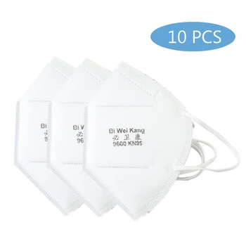 10Pcs Mask 95% Filtration Mouth Respirator Soft Breathable Protective Mask Anti PM2.5 Dustproof Face Mask Outdoor Protector
10Pcs Mask 95% Filtration Mouth Respirator Soft Breathable Protective Mask Anti PM2.5 Dustproof Face Mask Outdoor Protector