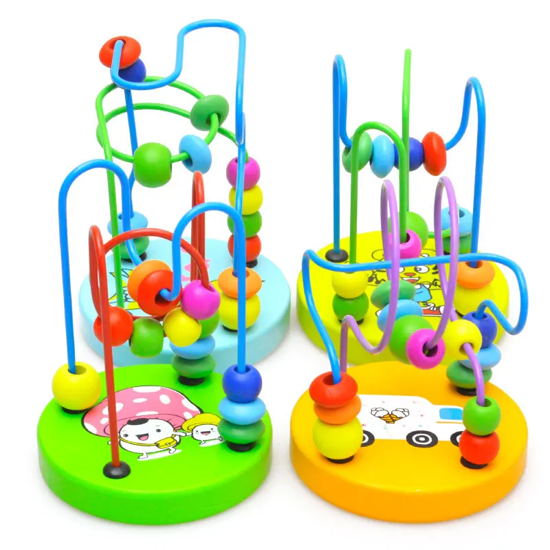 Wooden Multi-functional Mini Small Bead-stringing Toy Intelligence Beaded Bracelet Building Blocks Toy Baby Finger Flexible Inte
Wooden Multi-functional Mini Small Bead-stringing Toy Intelligence Beaded Bracelet Building Blocks Toy Baby Finger Flexible Inte