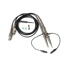 2Pcs/Lot P6100 100MHz X1;X10 Oscilloscope Clip Probe Cable 120CM BNC Connector For Oscilloscope Parts Kit With Instructions
2Pcs/Lot P6100 100MHz X1;X10 Oscilloscope Clip Probe Cable 120CM BNC Connector For Oscilloscope Parts Kit With Instructions