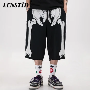 LENSTID Men Hip Hop Skull Bone Patch Design Cargo Shorts Harajuku Streetwear 2020 Summer Jogger Shorts Pockets Large Short Pants
LENSTID Men Hip Hop Skull Bone Patch Design Cargo Shorts Harajuku Streetwear 2020 Summer Jogger Shorts Pockets Large Short Pants