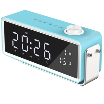 K5 Wireless Bluetooth Speaker FM Radio, LED Digital Display,Timer Alarm Clock with Snooze Function,USB Stick,USB TF AUX Connecti
K5 Wireless Bluetooth Speaker FM Radio, LED Digital Display,Timer Alarm Clock with Snooze Function,USB Stick,USB TF AUX Connecti