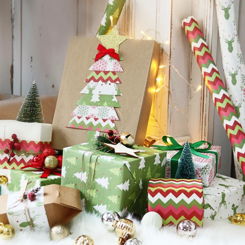 2019 New Arrive Christmas Wrapping Paper Gift Present Tree Santa Wrap Decorative Xmas Party Roll Packing paper Home Decor
2019 New Arrive Christmas Wrapping Paper Gift Present Tree Santa Wrap Decorative Xmas Party Roll Packing paper Home Decor