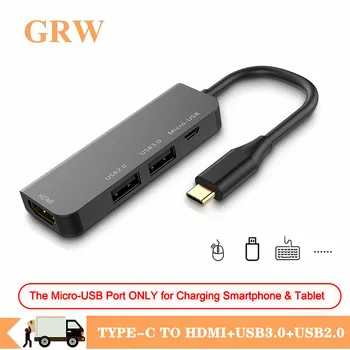 Type C to USB 3.0 2.0 HUB Converter USB HUB USB C HUB USB C to 3.0 HUB HDMI Thunderbolt 3 Adapter for MacBook Samsung Galaxy S9
Type C to USB 3.0 2.0 HUB Converter USB HUB USB C HUB USB C to 3.0 HUB HDMI Thunderbolt 3 Adapter for MacBook Samsung Galaxy S9