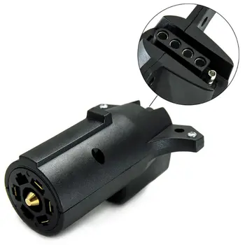 12V 7 Way Round to 5 Way Round Car Plug Connector Plastic 7 Pin Socket Plugs For Trailers RVs
12V 7 Way Round to 5 Way Round Car Plug Connector Plastic 7 Pin Socket Plugs For Trailers RVs