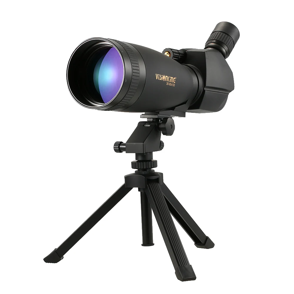 Visionking 30-90x100 Angled Spotting Scope BaK4 Waterproof Fogproof Hieght Adjustable Portable Travel Scope Monocular Telescope
Visionking 30-90x100 Angled Spotting Scope BaK4 Waterproof Fogproof Hieght Adjustable Portable Travel Scope Monocular Telescope