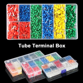 Tube Terminal Box Various Electrical Dual Bootlace Ferrules Tubular Terminal Insulated Wire Connector Crimp Terminals Kits Set
Tube Terminal Box Various Electrical Dual Bootlace Ferrules Tubular Terminal Insulated Wire Connector Crimp Terminals Kits Set
