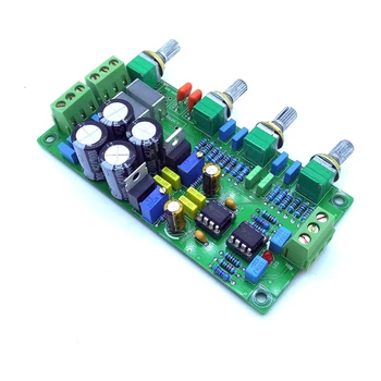Dual NE5532 HiFi Preamp Tone Board Amplifier Stereo three segment Volume Control 2 Channel 5 Times Amplified AC12V T1255
Dual NE5532 HiFi Preamp Tone Board Amplifier Stereo three segment Volume Control 2 Channel 5 Times Amplified AC12V T1255