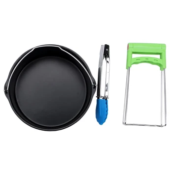 Air Fryer Accessories for Gowise Phillips Cozyna and Secura, Set of 7, Fit all Airfryer 3.7QT - 4.2QT - 5.3QT - 5.8QT
Air Fryer Accessories for Gowise Phillips Cozyna and Secura, Set of 7, Fit all Airfryer 3.7QT - 4.2QT - 5.3QT - 5.8QT