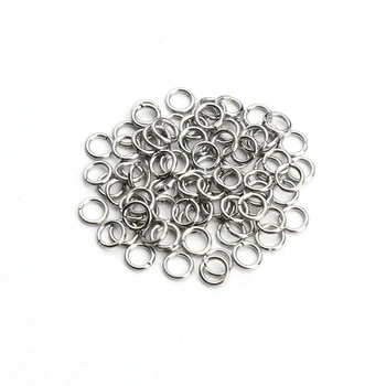 200 Pcs Stainless Steel Open Jump Ring 3/4/5mm Dia Round Gold Color For Chain Necklace Clasps Diy Jewelry Making Findings 
200 Pcs Stainless Steel Open Jump Ring 3/4/5mm Dia Round Gold Color For Chain Necklace Clasps Diy Jewelry Making Findings