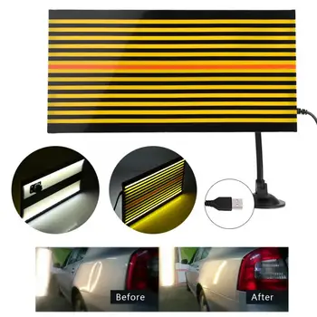 Checking Reflector Line Board with LED Light and USB Car Repair Tool Dent remover tool Paintless Dent Repair Removal Tool
Checking Reflector Line Board with LED Light and USB Car Repair Tool Dent remover tool Paintless Dent Repair Removal Tool