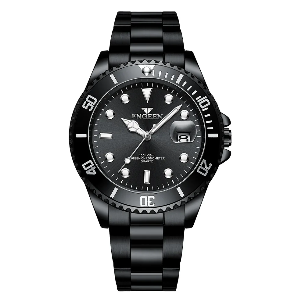 Fen Statue fngeen ye guang lulin arts&cralts Water Ghost Watch MEN'S Quartz Watch Sporty Fine Steel Belt Calendar Watch New Styl
Fen Statue fngeen ye guang lulin arts&cralts Water Ghost Watch MEN'S Quartz Watch Sporty Fine Steel Belt Calendar Watch New Styl