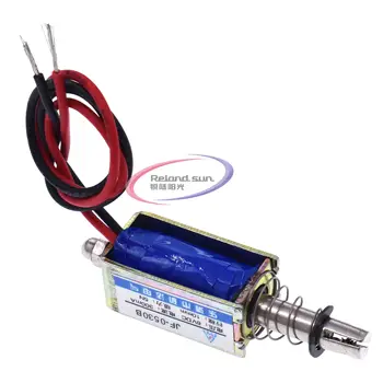JF-0530B DC 6V 12V 24V Push&Pull type gangbei-0530B Open Frame Electromagnet keepping Force 5N travel 10mm Linear Solenoid
JF-0530B DC 6V 12V 24V Push&Pull type gangbei-0530B Open Frame Electromagnet keepping Force 5N travel 10mm Linear Solenoid