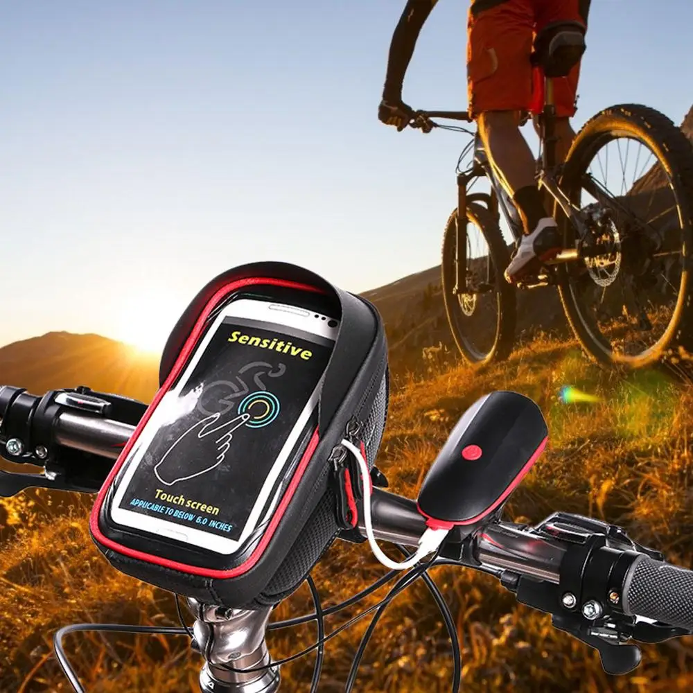 Rainproof Bicycle Bag Frame Front Top Tube Cycling Bag 6in Phone Case Reflective Touchscreen Saddle Bag MTB Bike Accessories
Rainproof Bicycle Bag Frame Front Top Tube Cycling Bag 6in Phone Case Reflective Touchscreen Saddle Bag MTB Bike Accessories
