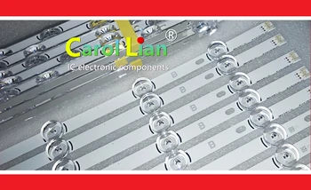 New 5set=50pcs LED backlgith strip Replacement for LG 49LB5500 LC490DUE Innotek DRT 3.0 49 A B 6916L-1788A 1789A 1944A 19
New 5set=50pcs LED backlgith strip Replacement for LG 49LB5500 LC490DUE Innotek DRT 3.0 49 A B 6916L-1788A 1789A 1944A 19