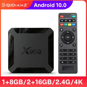TV Box Android 10 X96Q 4K HDMI 2.0A 2.4G Wifi Allwinner H313 Quad Core 2GB 16GB Media Player X96 Q Smart Set Top Box
TV Box Android 10 X96Q 4K HDMI 2.0A 2.4G Wifi Allwinner H313 Quad Core 2GB 16GB Media Player X96 Q Smart Set Top Box