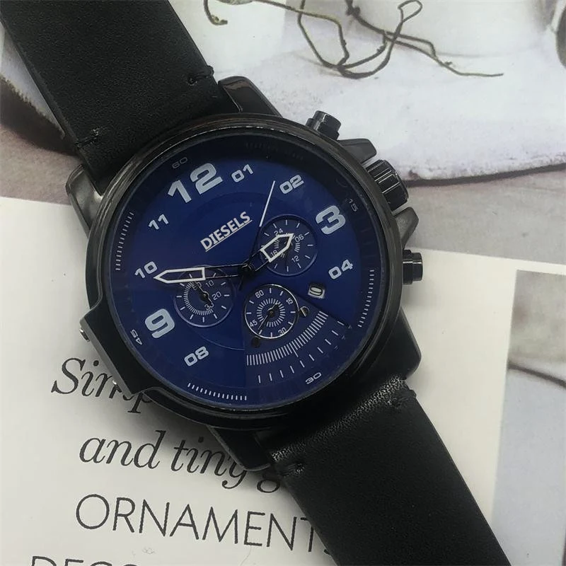 Diesels Watch Luxury Mens Watches Quartz Stopwatch All Function Relogio All Pointers Work Deisgner Waterproof Man Chronograph
Diesels Watch Luxury Mens Watches Quartz Stopwatch All Function Relogio All Pointers Work Deisgner Waterproof Man Chronograph