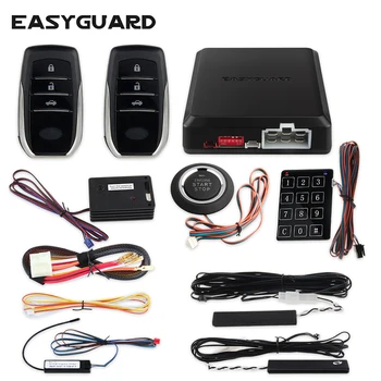 EASYGUARD PKE car alarm remote start keyless entry push start button touch password entry vibration alarm smart key system
EASYGUARD PKE car alarm remote start keyless entry push start button touch password entry vibration alarm smart key system