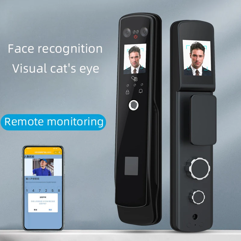 Face Recognitional Lock Facial Recognition Smart Lock Anti-theft Intelligent Door Locks Password Palmprint Fingerprint Lock
Face Recognitional Lock Facial Recognition Smart Lock Anti-theft Intelligent Door Locks Password Palmprint Fingerprint Lock