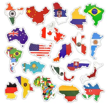 50Pcs New National Flags Stickers Countries Map Travel Cute Stickers DIY Suitcase Laptop Kawaii naklejki Pegatinas Stationery
50Pcs New National Flags Stickers Countries Map Travel Cute Stickers DIY Suitcase Laptop Kawaii naklejki Pegatinas Stationery