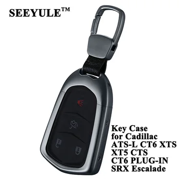 1pc SEEYULE Car Key Case Aluminum Alloy Key Shell Cover Storage Bag Organizer for Cadillac ATS-L CT6 CTS XTS XT5 SRX Escalade
1pc SEEYULE Car Key Case Aluminum Alloy Key Shell Cover Storage Bag Organizer for Cadillac ATS-L CT6 CTS XTS XT5 SRX Escalade