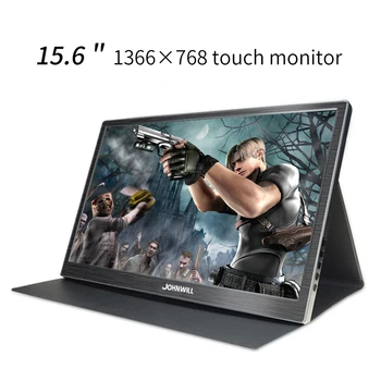 15.6 inch HD portable monitor touch 1366X768 type-c display lcd gaming monitor HDMI monitor pc for laptop phone xbox switch ps4
15.6 inch HD portable monitor touch 1366X768 type-c display lcd gaming monitor HDMI monitor pc for laptop phone xbox switch ps4