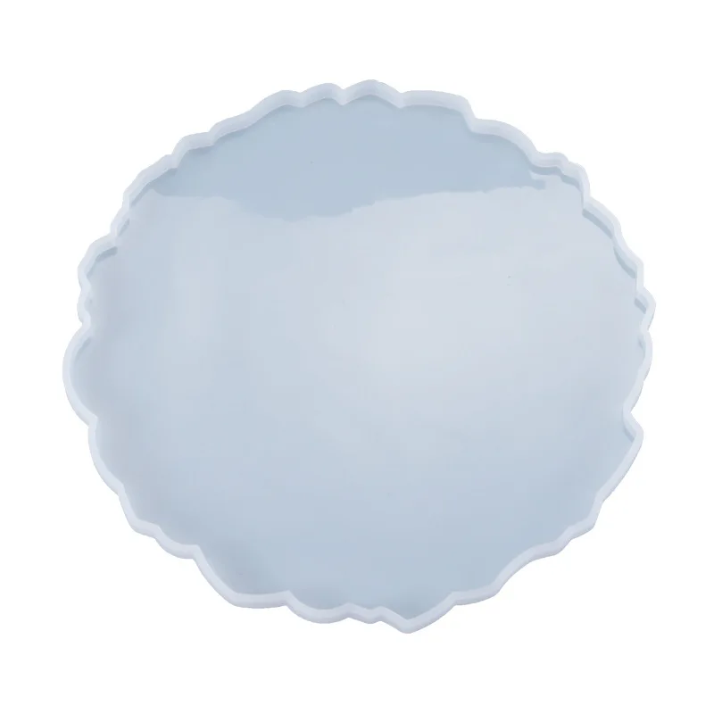 New Epoxy Resin Tray Mold Coaster Silicone Mold Trays Tea Fruit Lace Round Ornament Table Decorative Trays Mold for Handicrafts
New Epoxy Resin Tray Mold Coaster Silicone Mold Trays Tea Fruit Lace Round Ornament Table Decorative Trays Mold for Handicrafts