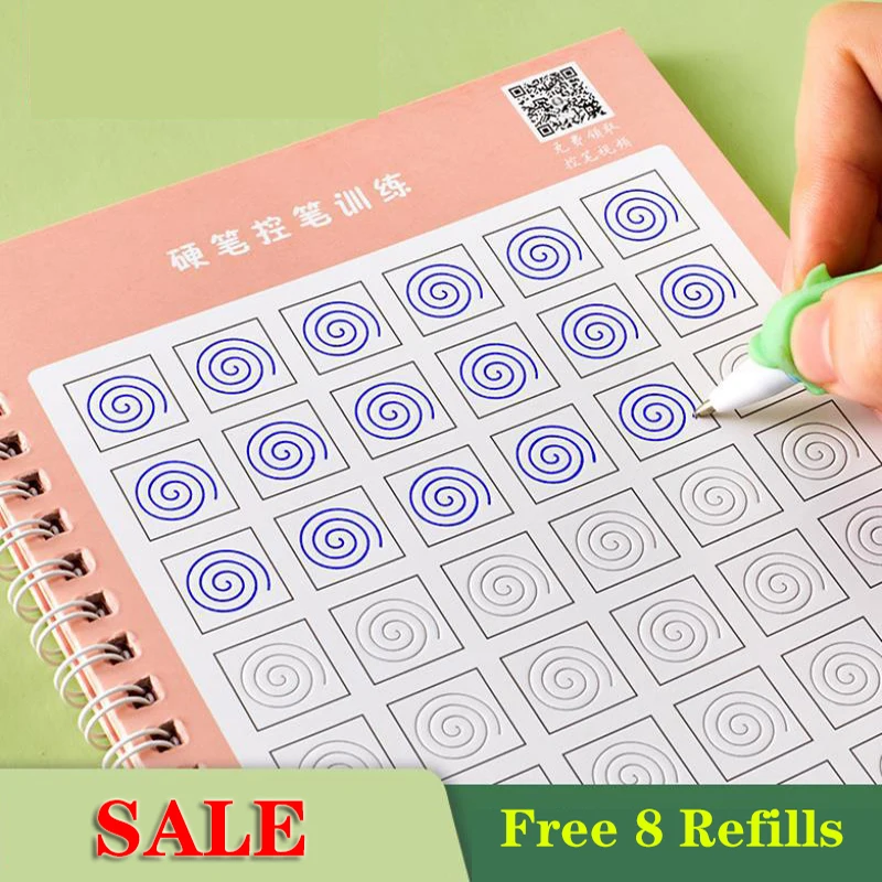 2020 New Groove Pencontrol Training Copybook Paper Hard Pen Calligraphy Painting Book Simple Strokes Enlightenment Painting Book
2020 New Groove Pencontrol Training Copybook Paper Hard Pen Calligraphy Painting Book Simple Strokes Enlightenment Painting Book