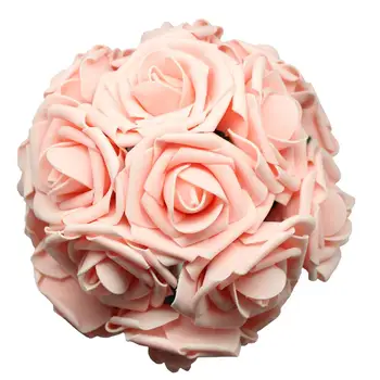 

50pcs Foam Rose Artificial Flowers Real Looking Fake Roses with Stem for DIY Wedding Bouquets Centerpieces Arrangements Par