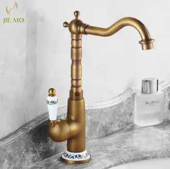 Free Shipping Kitchen taps/cozinha/faucet Antique Brass Swivel Spout Kitchen Faucet Single Handle Vessel Sink Mixer Tap JM148
Free Shipping Kitchen taps/cozinha/faucet Antique Brass Swivel Spout Kitchen Faucet Single Handle Vessel Sink Mixer Tap JM148