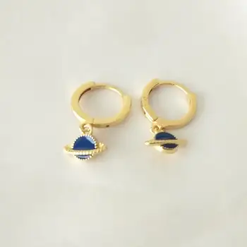 LOZRUNVE Trendy Jewelry Factory Customized Enamel Planet Dangle Earring Jewelry 925 Silver
LOZRUNVE Trendy Jewelry Factory Customized Enamel Planet Dangle Earring Jewelry 925 Silver