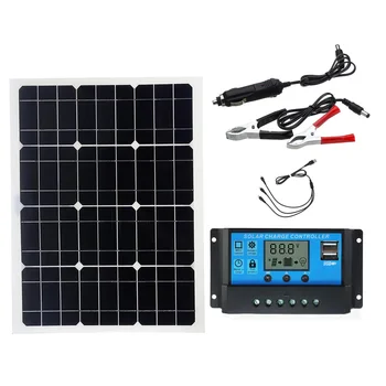 Dual USB Solar Panel Charger 40W Controller Solar Cell with Battery Intelligent Regulator Waterproof Solar Battery Chargers
Dual USB Solar Panel Charger 40W Controller Solar Cell with Battery Intelligent Regulator Waterproof Solar Battery Chargers