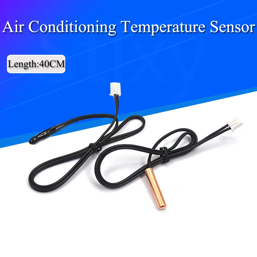 

Air conditioning temperature sensor 5K 10K 15K 20K 25k 50K Air Conditioner Tube Sensor rubber head copper head