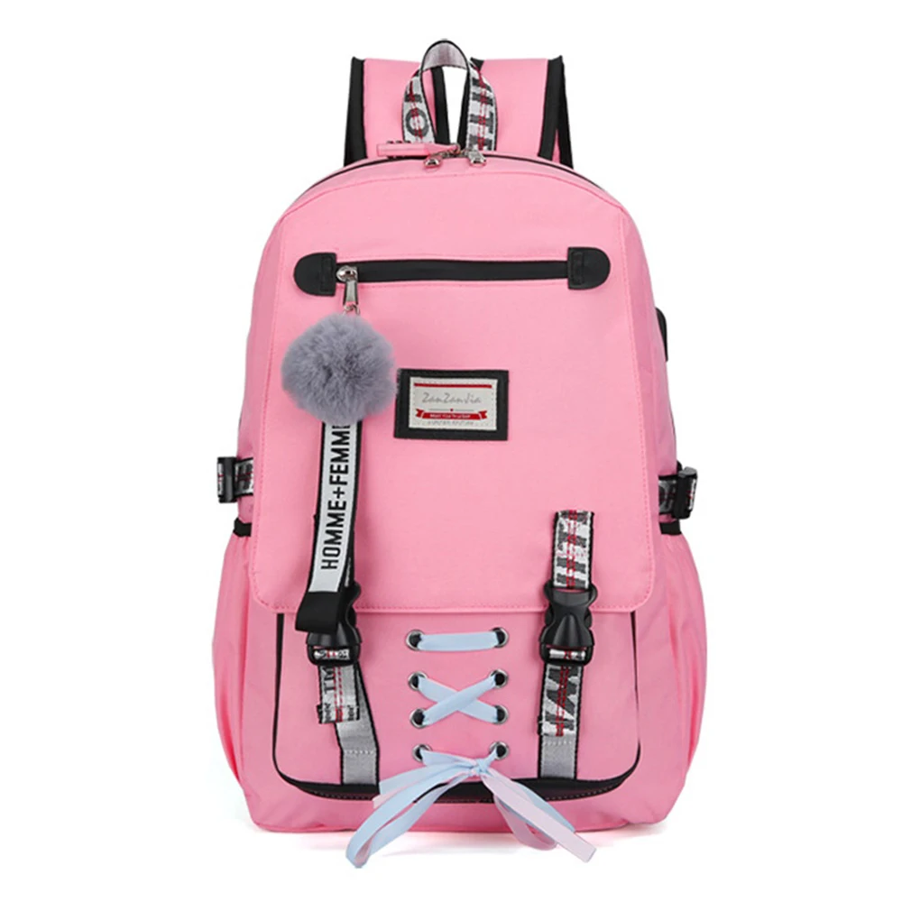 Casual Backpacks Password Lock Anti-Theft Outdoor Travel Bag Fashion Cute Bow Student School Bags Teen College Wind Backpack
Casual Backpacks Password Lock Anti-Theft Outdoor Travel Bag Fashion Cute Bow Student School Bags Teen College Wind Backpack