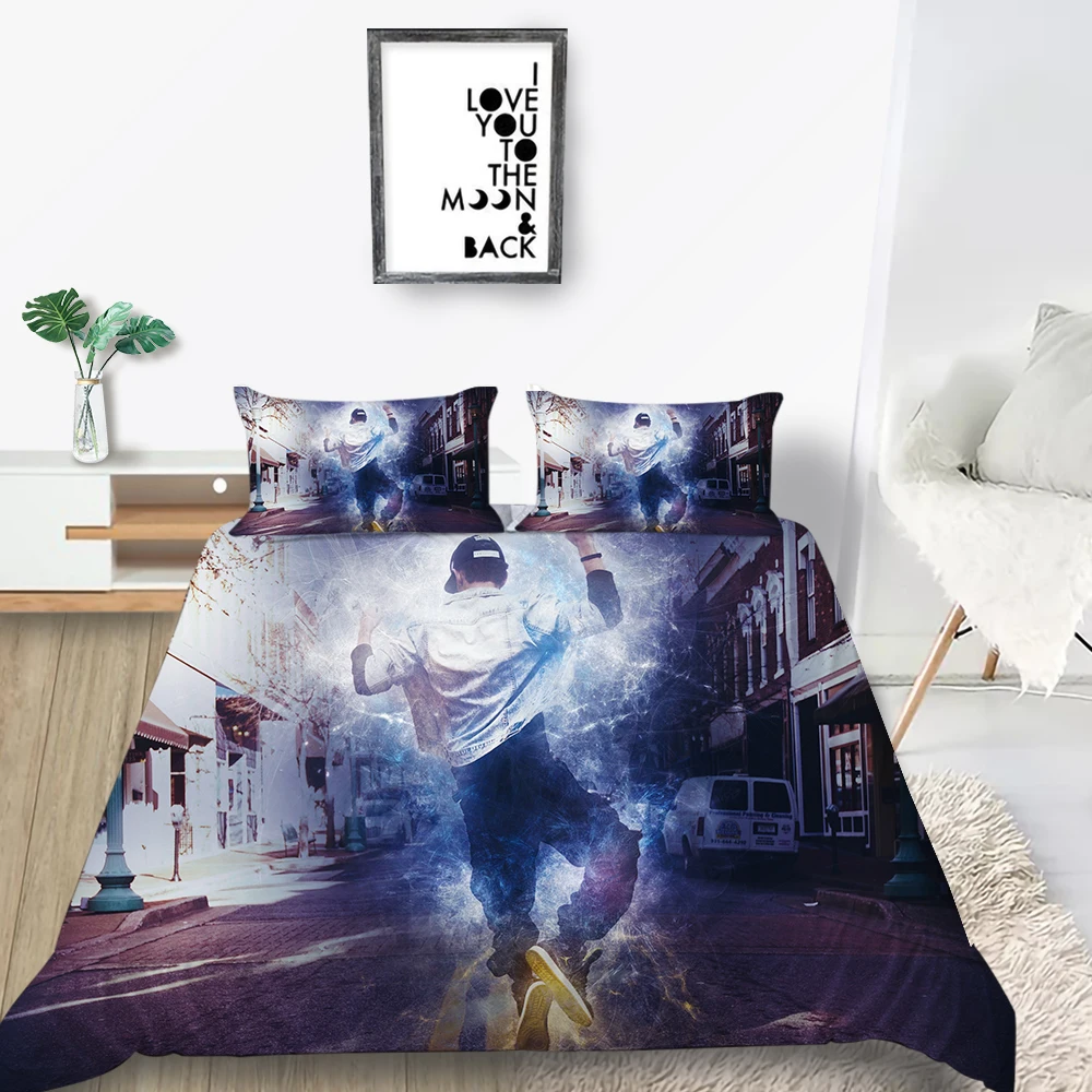 Hip Hop Bedding Set For Young People Fashionable Duvet Cover Popular Queen King Twin Full Single Double Unique Design Bed Set
Hip Hop Bedding Set For Young People Fashionable Duvet Cover Popular Queen King Twin Full Single Double Unique Design Bed Set